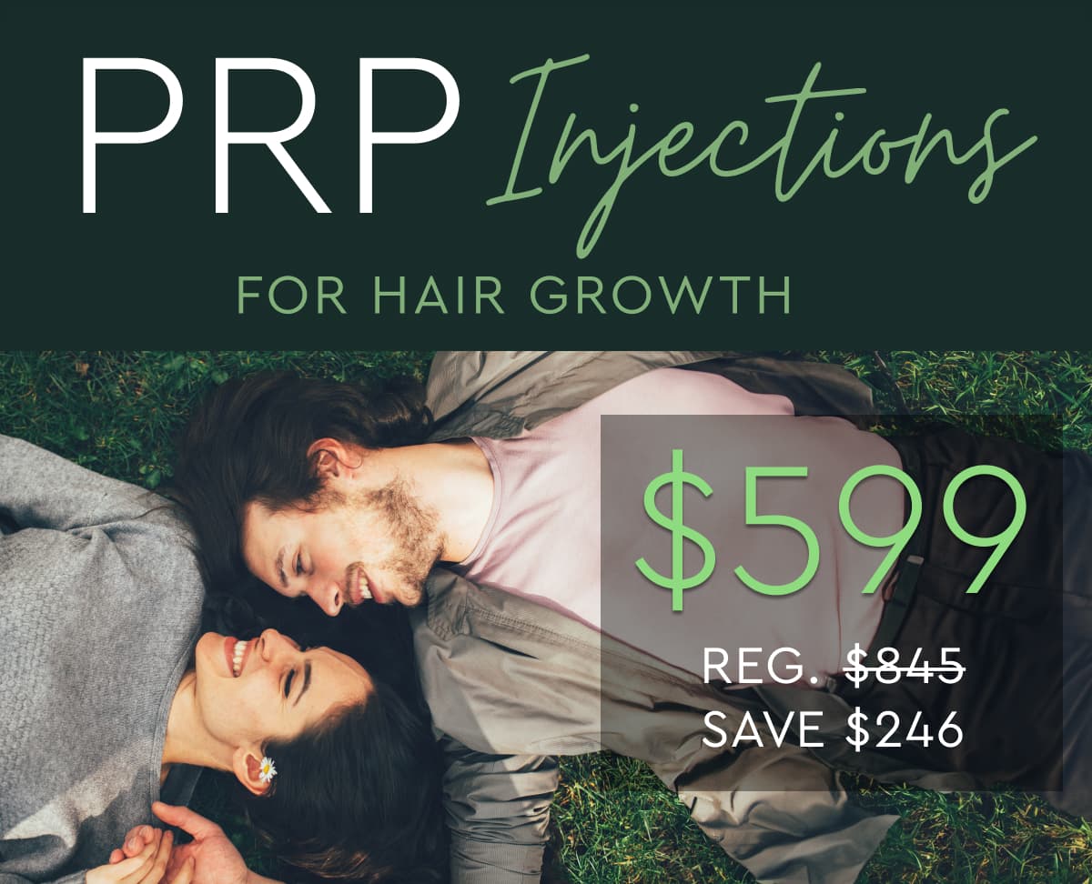 PRP Injections for Hair Growth: $599 (Reg. $845)