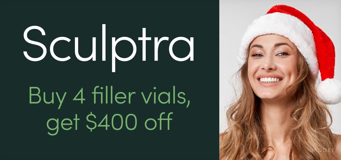 Sculptra: Buy 4 filler vials, get $400 off 